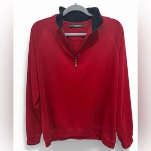 Bobby Jones Golf Apparel - Performance Quarter-Zip Golf Pullover for Men L